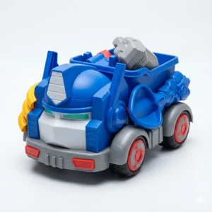 Camión Robot con Set de Arena – Colores Azul y Amarillo