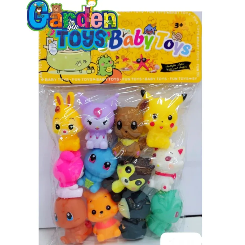 Kit de 12 Figuras Coleccionables "Garden Toys" - Personajes Favoritos
